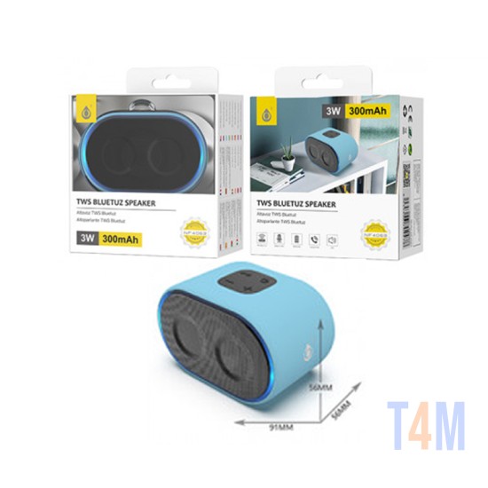 ALTAVOZ BLUETOOTH CANDY ONEPLUS NF4063 AZUL